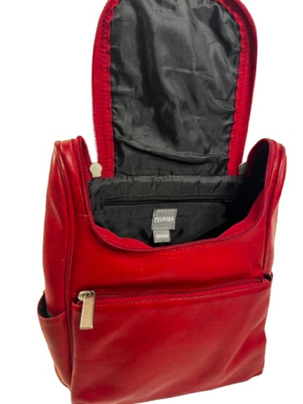 Wilson Leather Red Backpack - Picture 8 of 13